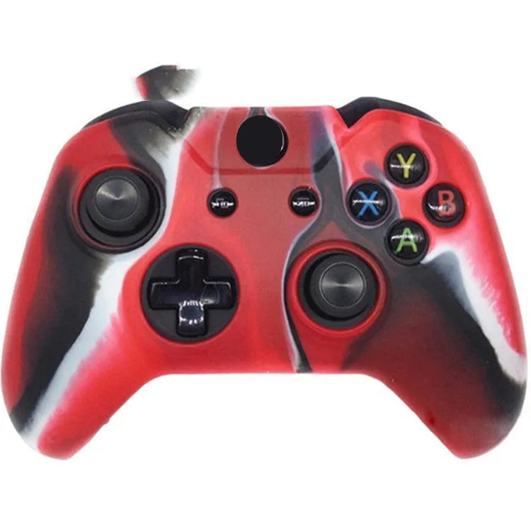 XBOX ONE controller silicone case in multiple colour options showing transparent design and protective coverage