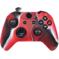 XBOX ONE controller silicone case in multiple colour options showing transparent design and protective coverage