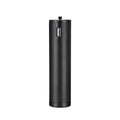 Black aluminium alloy power bank handle showing its size and integrated carry handle.