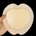 Large skin colour silicone gel foam bedsore dressing sticker for pressure relief