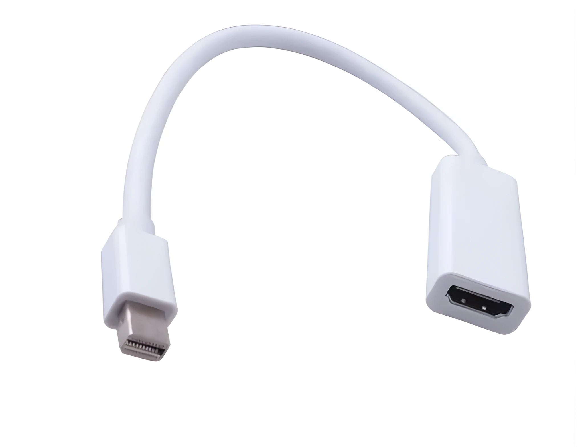 24.5 cm Mini DisplayPort to HDMI adapter cable for Mac computers with 1080p support