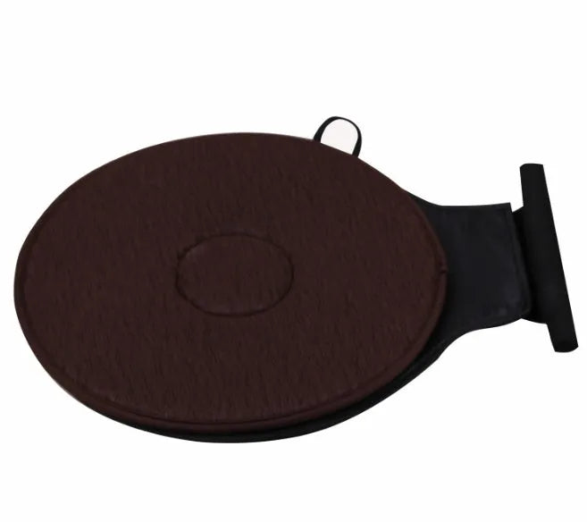 360 degree rotation seat cushion, 40cm round swivel mobility aid with non-slip backing in red, black, grey, wine red, coffee or beige