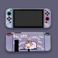 Nintendo Switch silicone protection shell with colour pattern options for console safeguarding