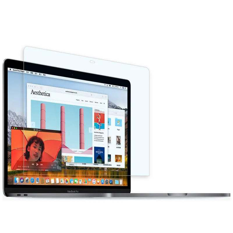 Lansheng matte screen protector for 13-inch MacBook Pro with anti-glare and scratch-resistant properties