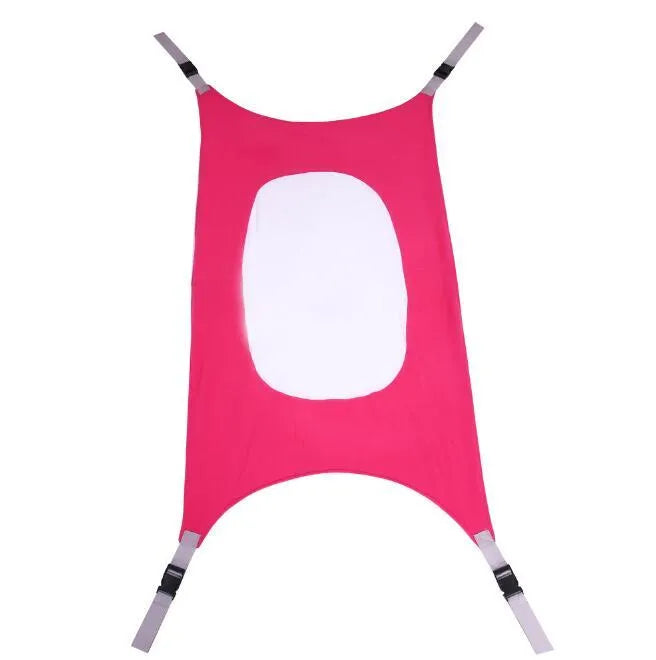 Portable detachable baby crib hammock in crushed velour fabric showing colour options