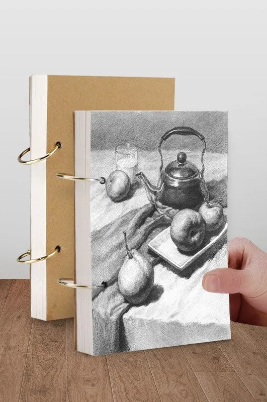 8K thickened sketchbook for hand-painted markers with non-spiral binding