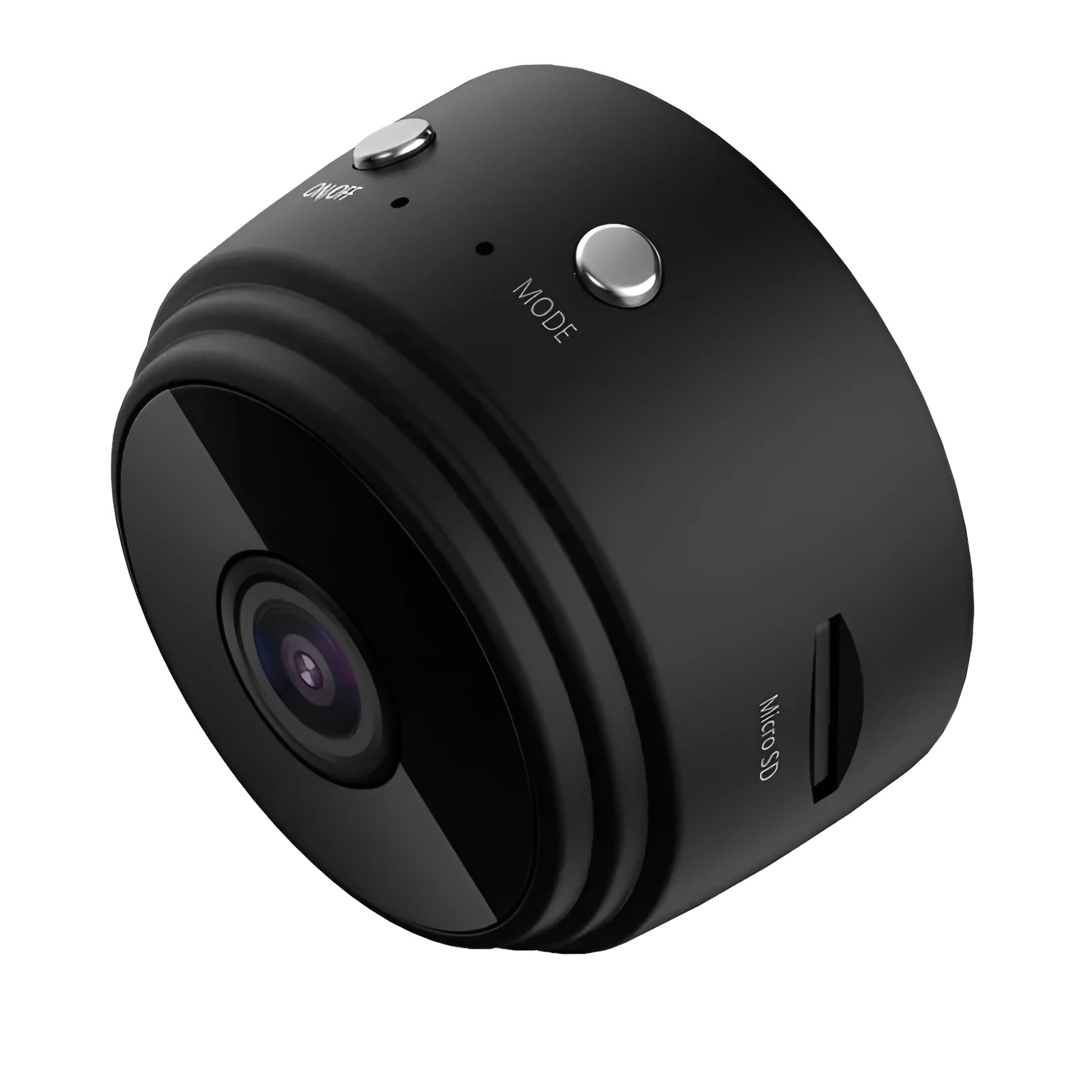 A9 camera WiFi smart sports HD DV night vision camera in black with rotating bracket