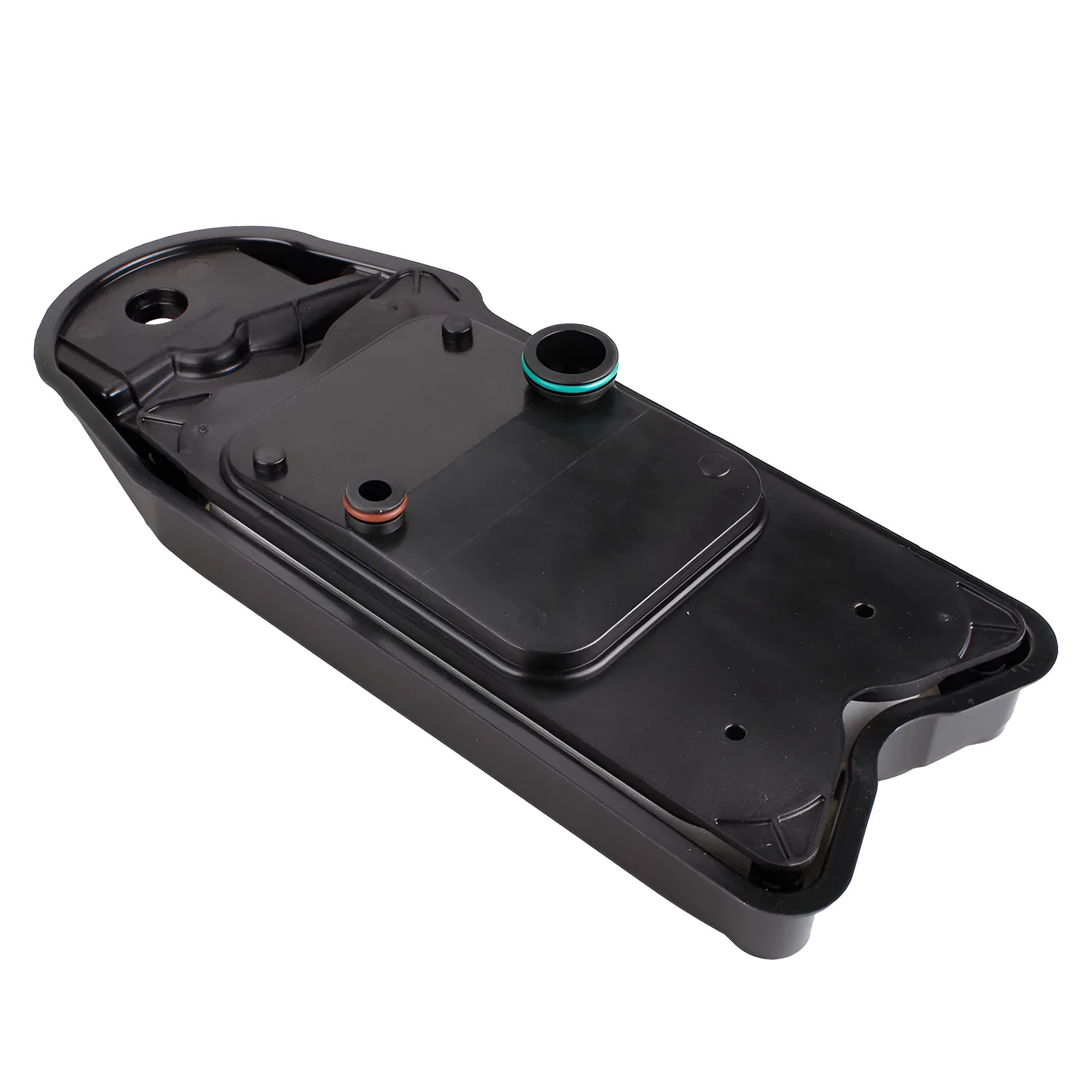 Black automotive crankcase ventilation filter model OFI068 for Ram Cummins diesel engines
