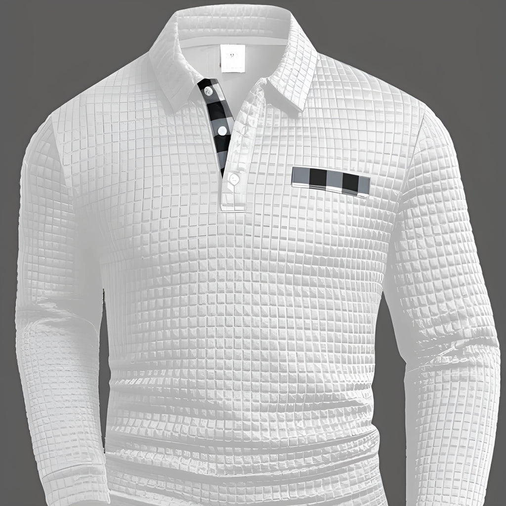 Men's loose-fit modal knitwear top in black with relaxed cut, available in multiple colours and sizes