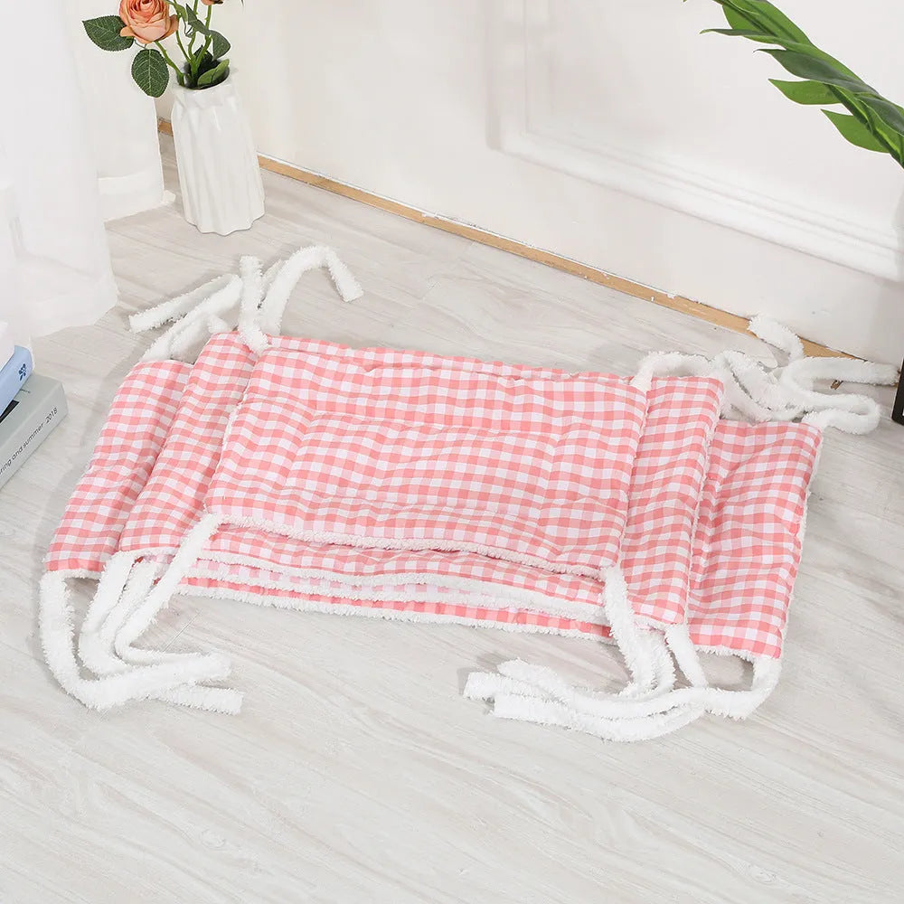 Fixed pet cage mat in rectangular shape, eight sizes from 40x25cm to 90x30cm, for dog and cat kennels.