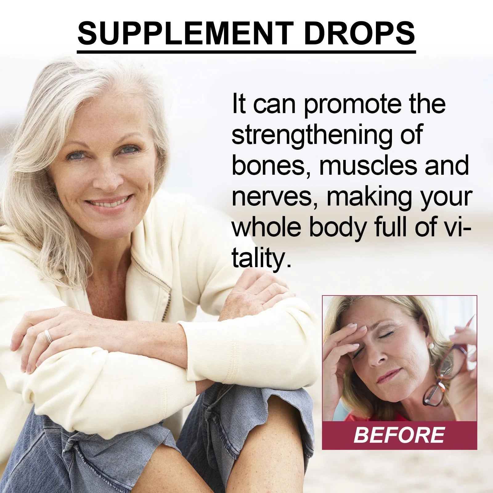 Googeer Body Care Drops 30ml bottle liquid dietary supplement for vitality support