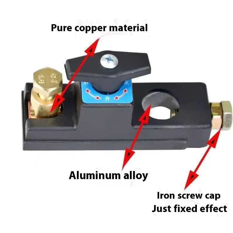 Pure copper ship type battery power off switch for car truck SUV 12V24V