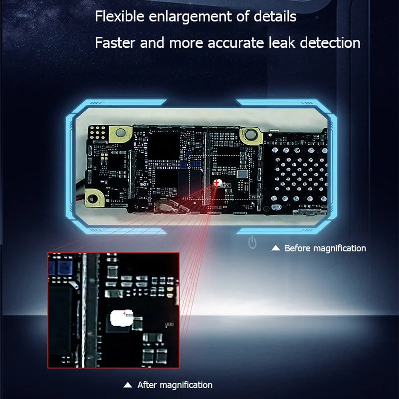 Black Generation 3 mobile phone diagnostic instrument for mainboard maintenance