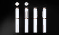 Standard black multifunctional aluminium alloy remote control tripod selfie stick compatible with Apple iPhone