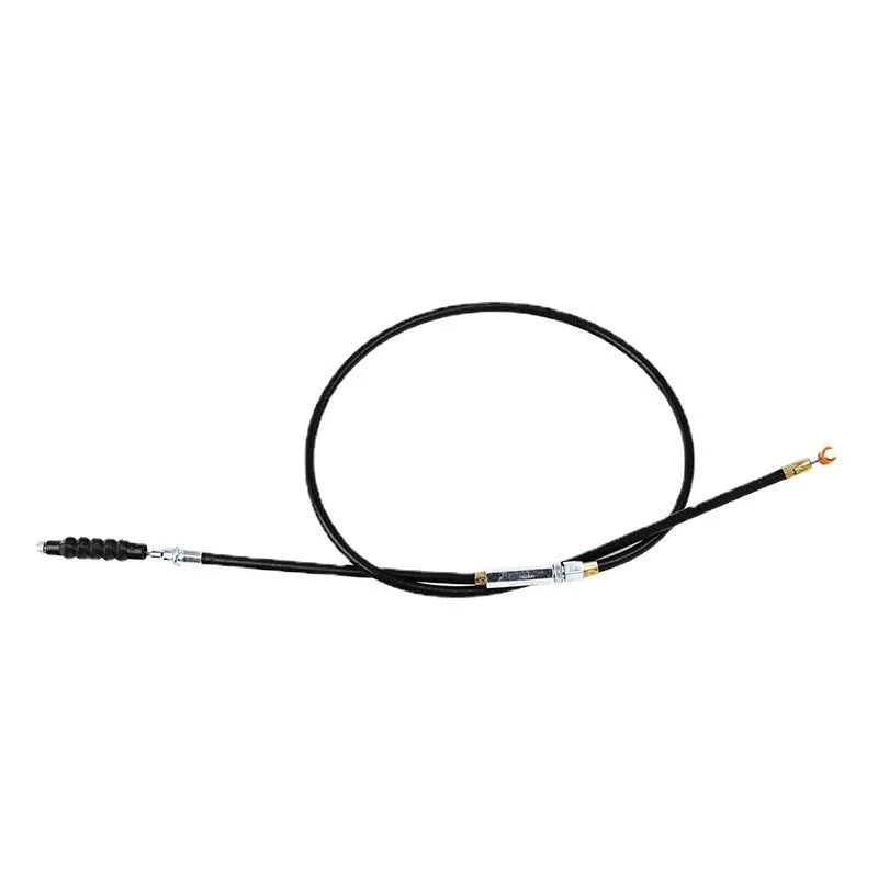 0.98 metre motorcycle clutch and accelerator cable set in black, blue, red, and yellow for 110-125cc scramblers.