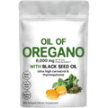 Butter black seed oil soft capsules supplement in packaging showing 180 or 300 tablet options