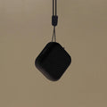 Mini anion air purifier in black, 47x47x17mm, with USB cable and ABS casing