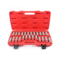 25-piece car terminal removal tool set in storage case for automotive electrical repairs