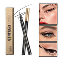 Black liquid eyeliner pen with quick-drying smudge-resistant sweat-proof formula