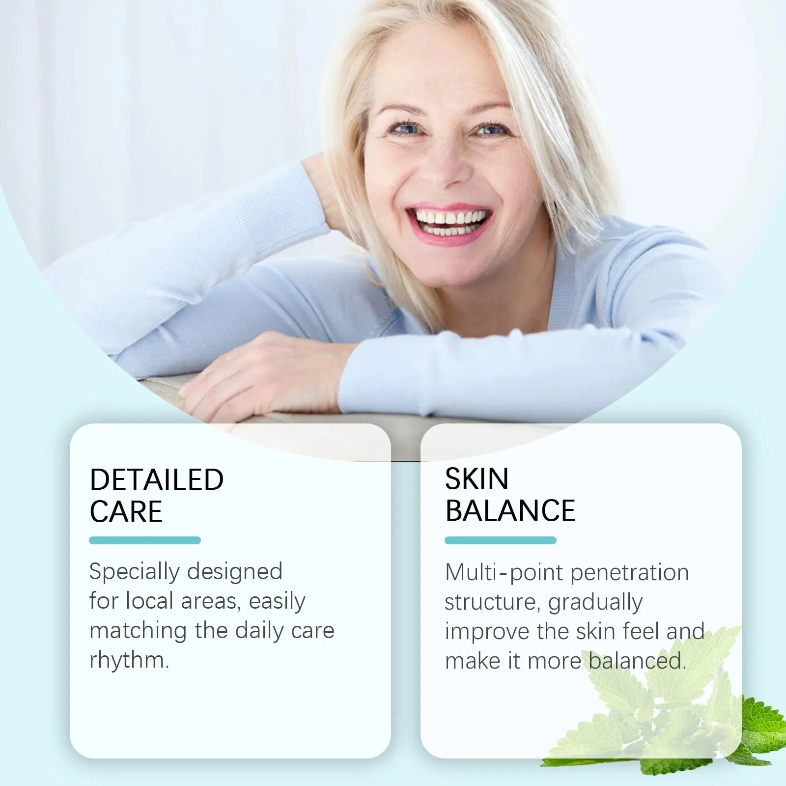 Skin firming body adhesive bandages with four microneedle patches containing acetyl hexapeptide-8 and mint leaf