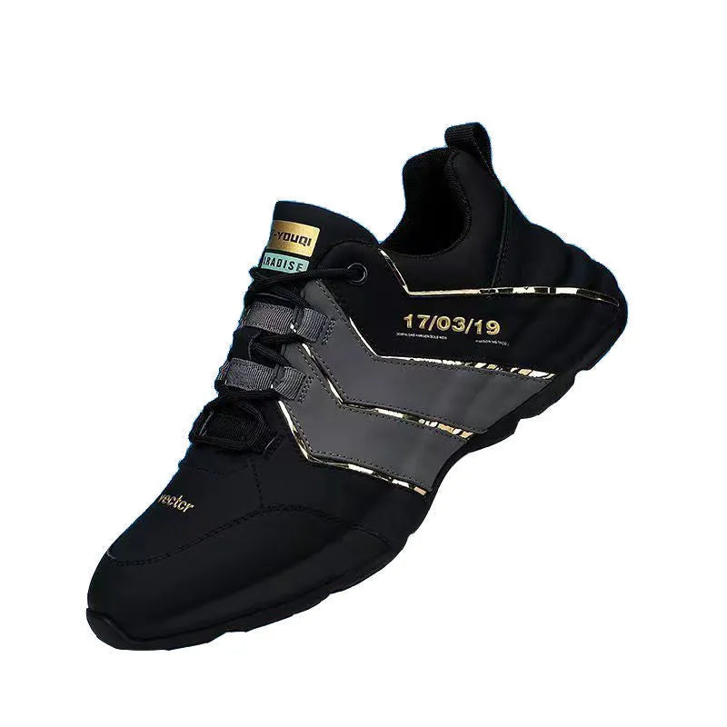 Low-top casual sneakers with round toe, lace-up front, and thick plastic sole on a neutral background.