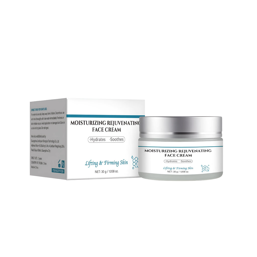 30g anti-aging cream jar with FP-F024 specification for facial skincare