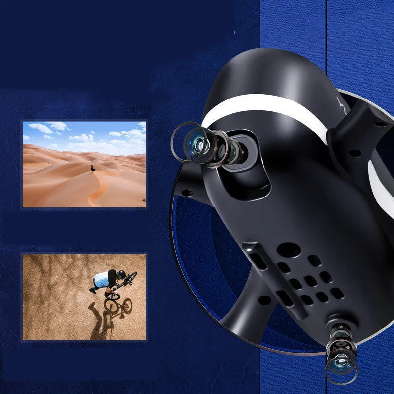 S88 mini four-axis drone with 4K camera, optical flow positioning and black body under 30cm.