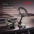Qian colour all-metal magnetic car phone mount with foldable bracket on dashboard