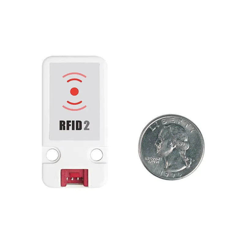 M5Stack WS1850S RFID 13.56MHz reader module with HY2.0-4P connection cable.