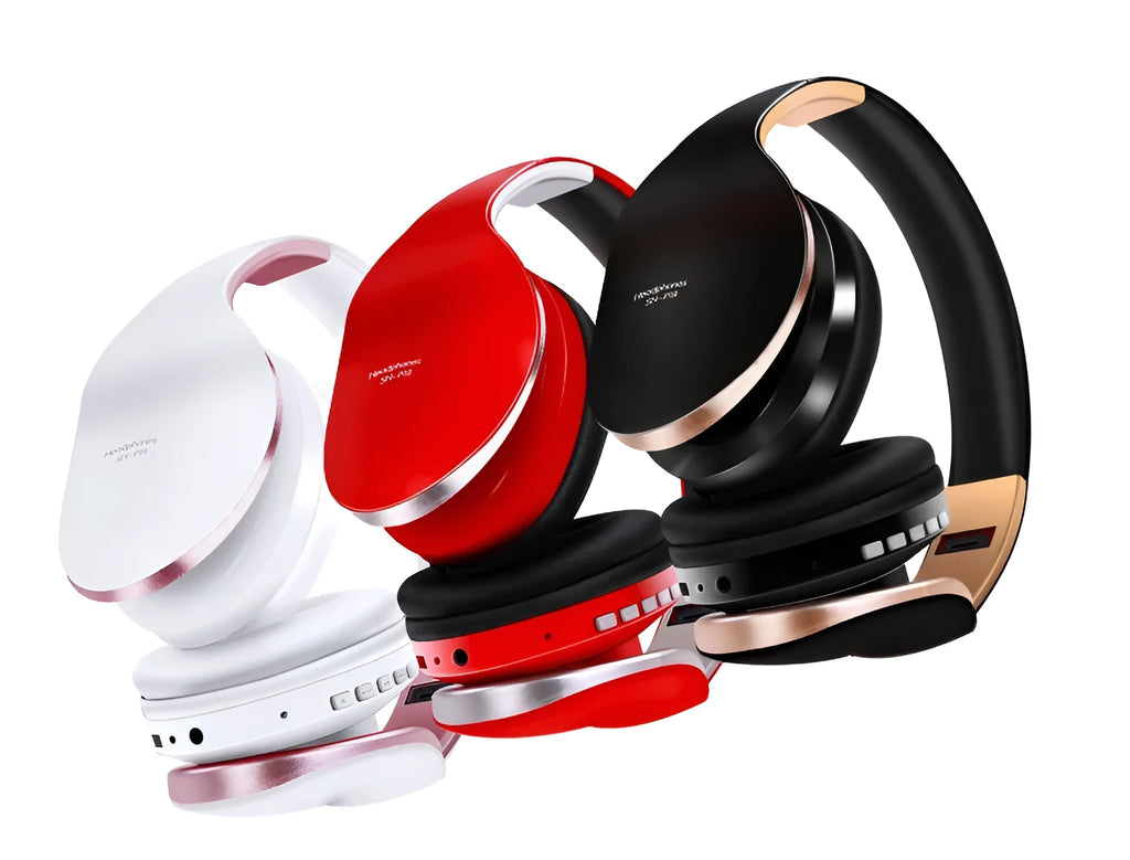 HobbyLane Bluetooth wireless headset with over-ear design and built-in microphone