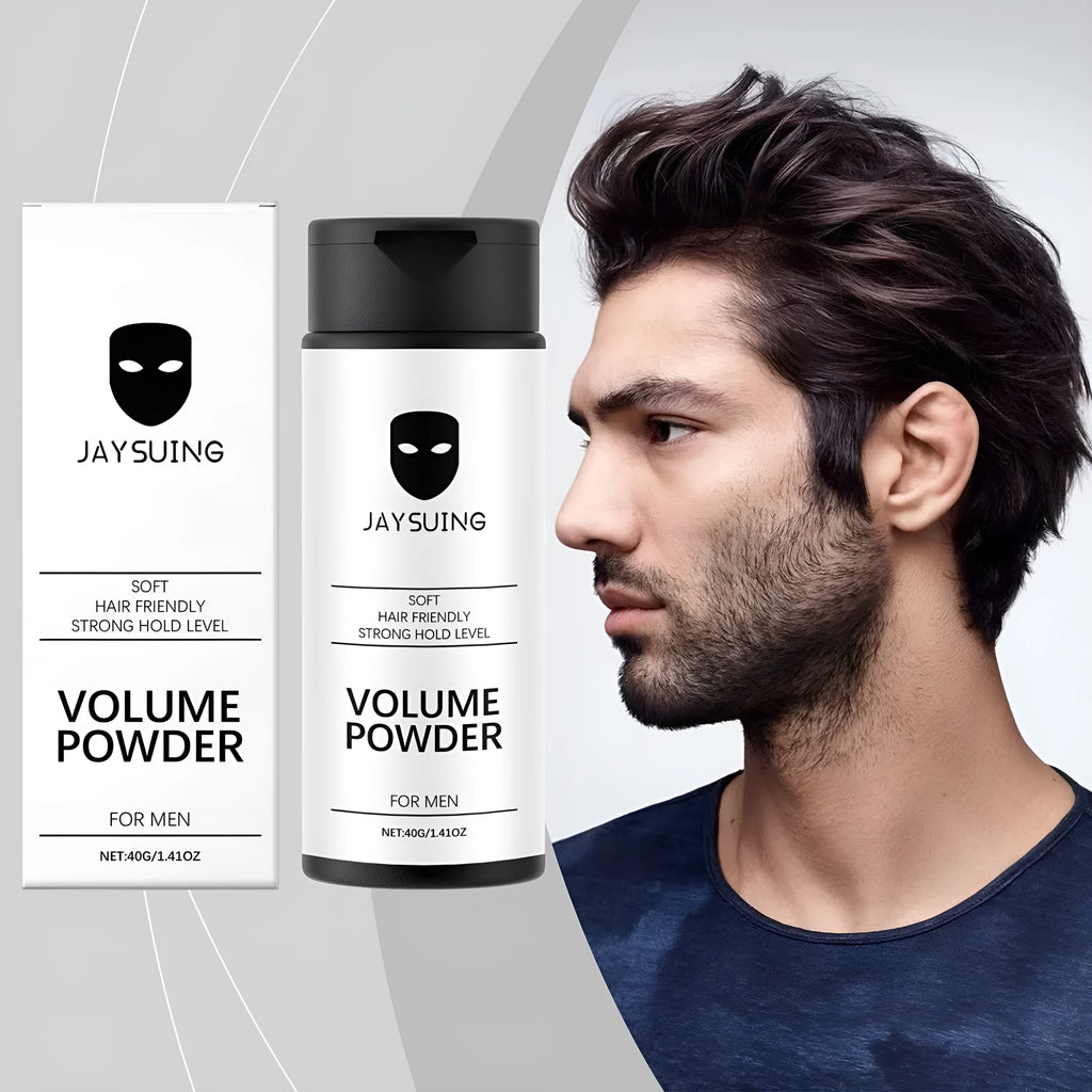 40g container of hair styling powder with corn starch formula for volume and texture control
