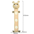 Poached bunny rabbit plush dog training toy with treat dispensing and sound features