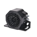 Black GQ-208A universal vehicle reversing horn buzzer with electrical connectors