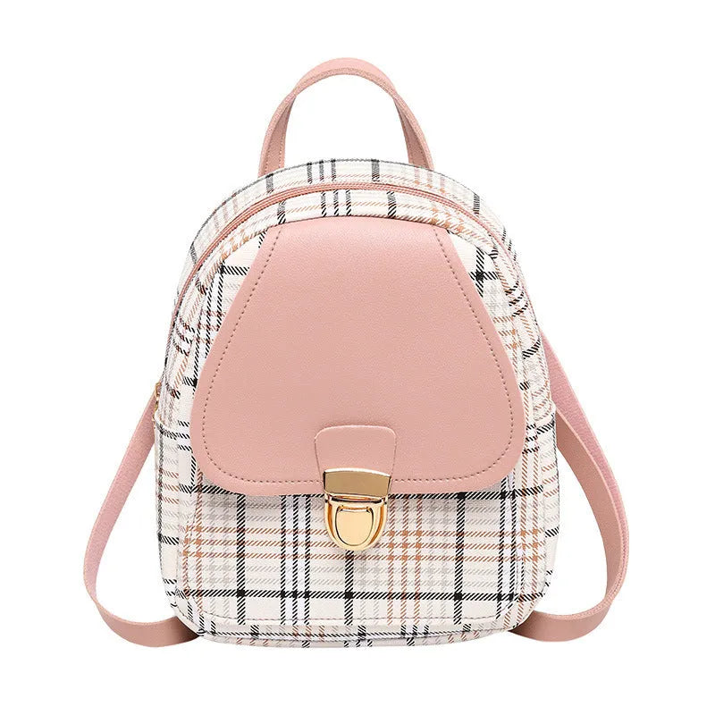 A one shoulder diagonal phone bag in PU material, shown in one of five colour options.