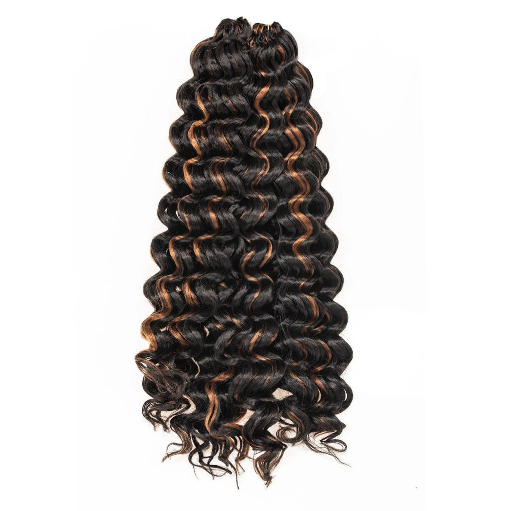 Long curly wig with side bangs, domestic silk, available in 10 to 22 inch lengths and six colour styles