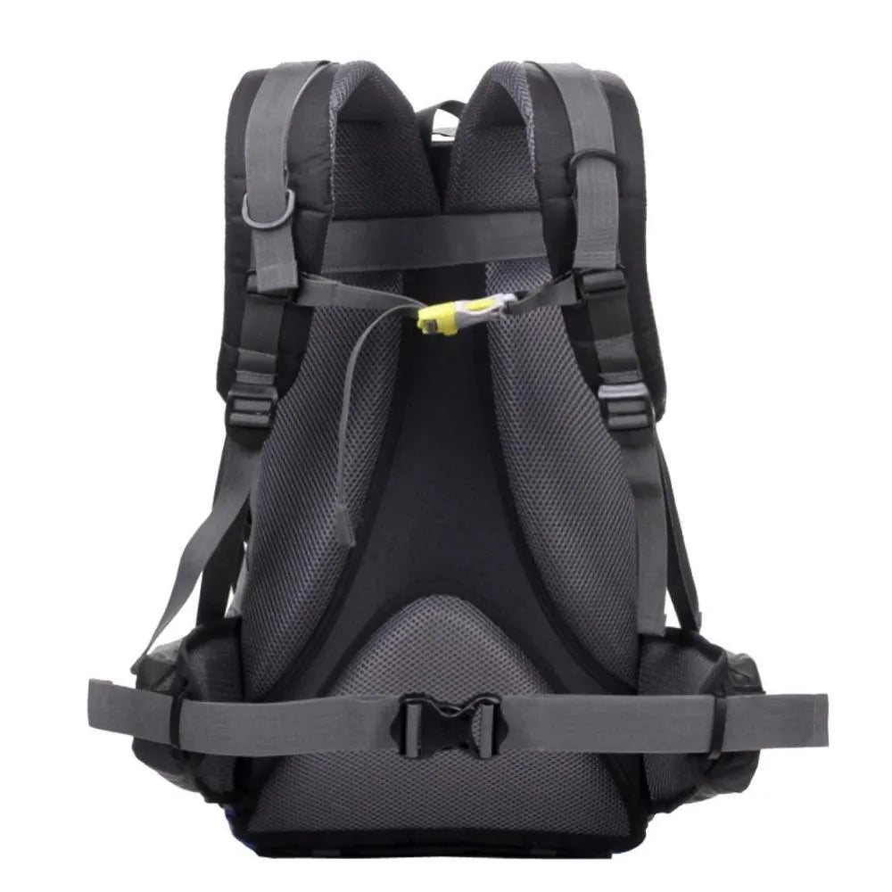 Polyester sports backpack with 32 by 50 by 15cm dimensions and 20-35 litre capacity for outdoor activities