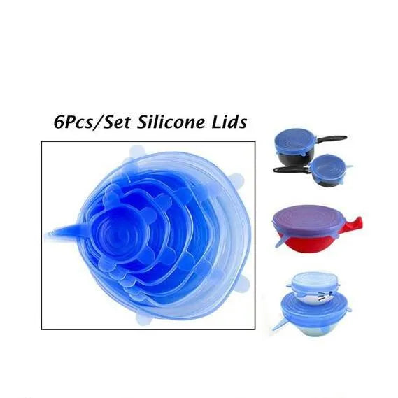 Scute Lids plastic replacement lids for round and square food containers in multiple sizes and colours