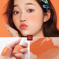 Liquid Blush Lollipop gel cream texture with pump packaging