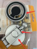 Telescopic folding car phone holder with magnetic suction for instrument panel mounting