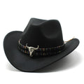 A polyester Western-style cowboy hat with a bell crown, shown in one of 14 available colours.