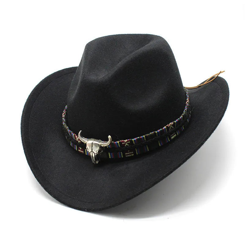 A polyester Western-style cowboy hat with a bell crown, shown in one of 14 available colours.