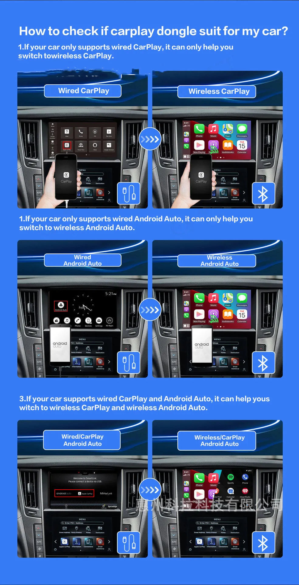 Black car GPS navigation unit with 9-inch capacitive touch screen for wireless vehicle navigation conversion