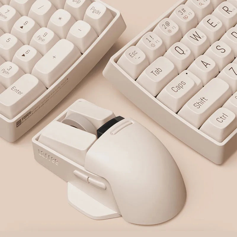 Xiaoqiao Three Mode Wireless Mouse with 7 buttons and Type-C charging cable