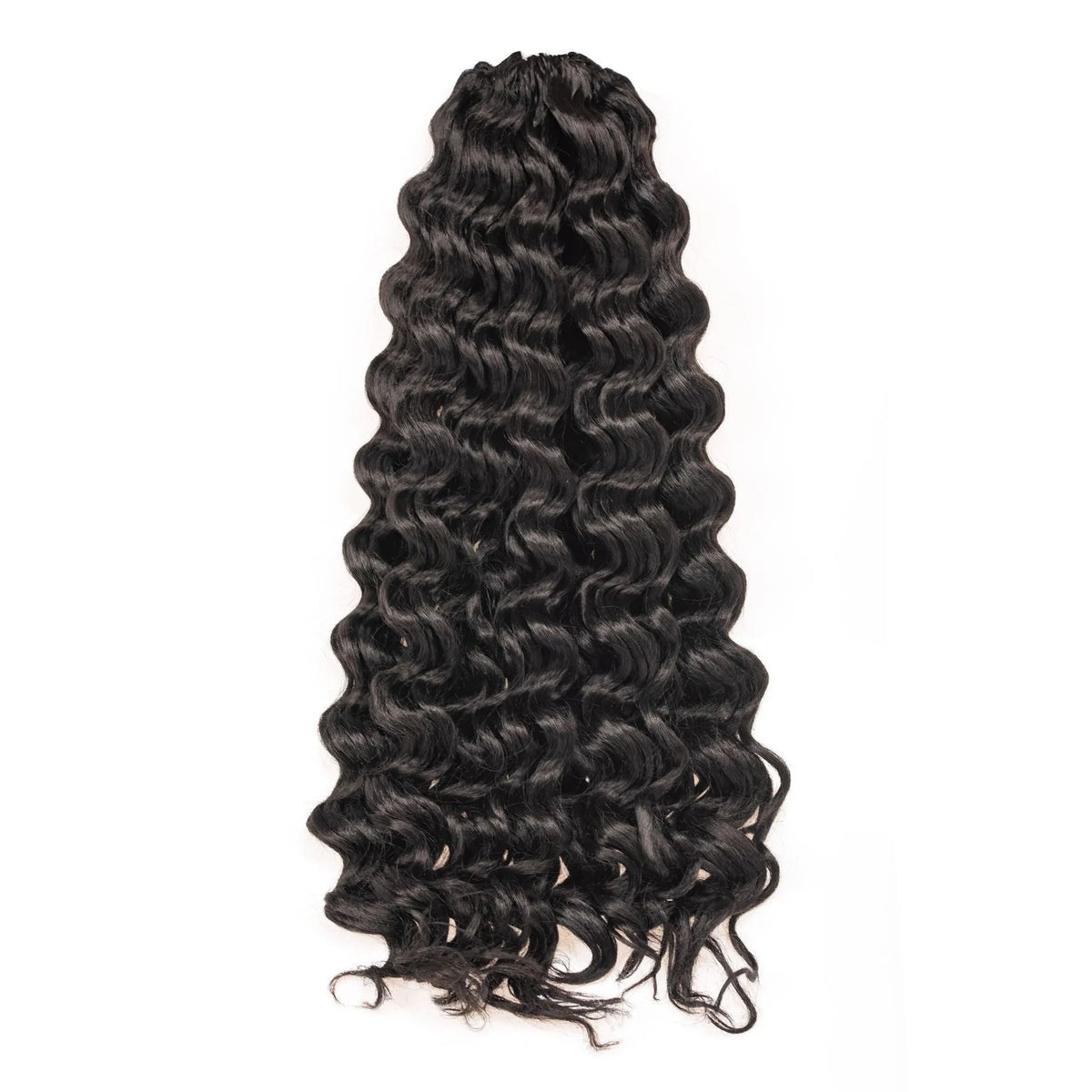 Long curly wig with side bangs, domestic silk, available in 10 to 22 inch lengths and six colour styles