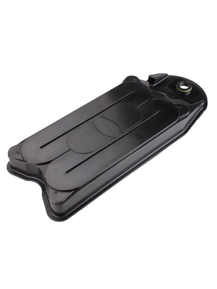 Black automotive crankcase ventilation filter model OFI068 for Ram Cummins diesel engines