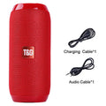 Portable multifunctional Bluetooth speaker with IPX5 waterproof grille, 5W dual bass, and 360° stereo