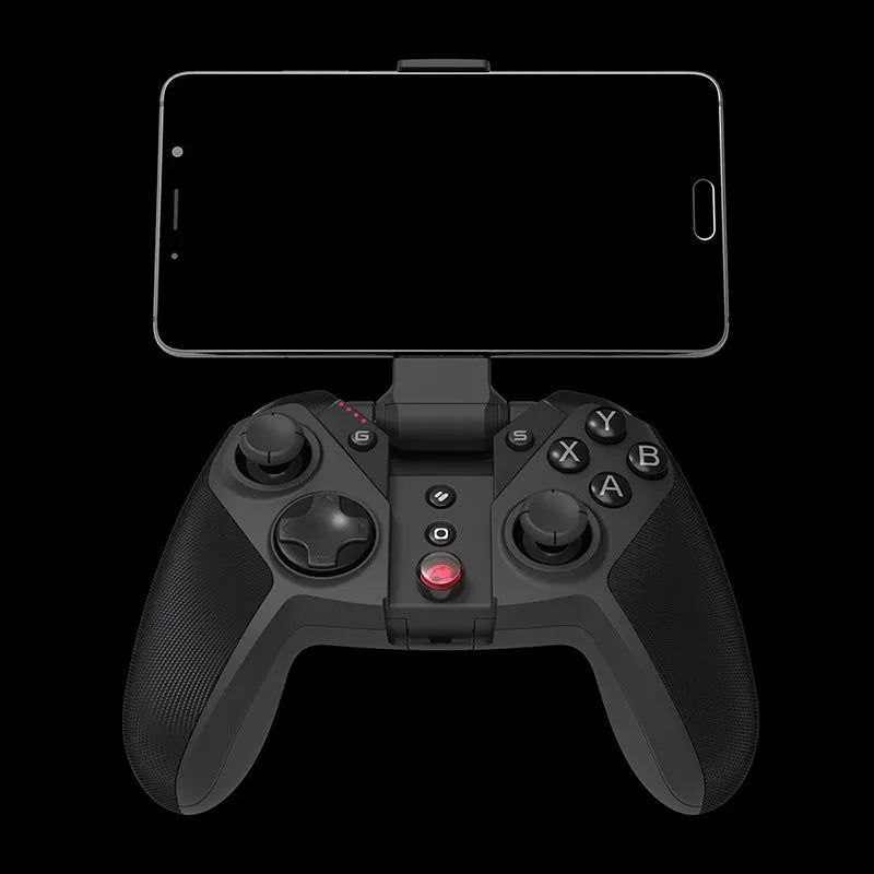 Black Gaishi wired PC game controller with type-C cable and analog sticks.