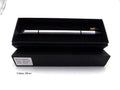 Metallic inkless pen with a fine 0.5mm alloy nib, shown in silver, gold, rose gold, black, and blue colour options.
