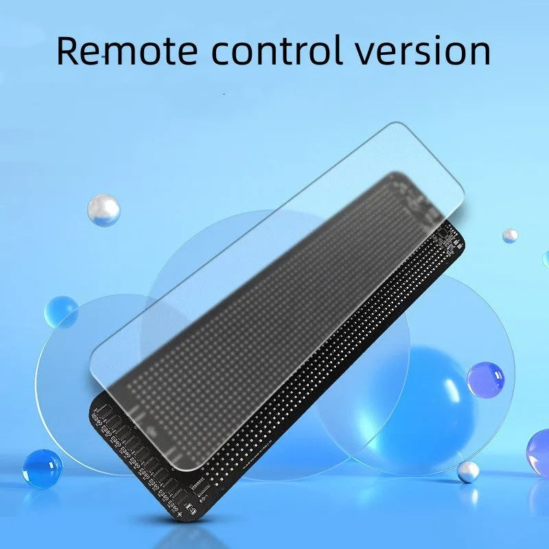 Bluetooth digital display screen with remote control and voice operation features