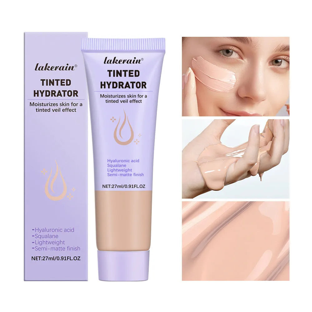 Lakerain coloured moisturizer concealer face cream 27ml with five colour options